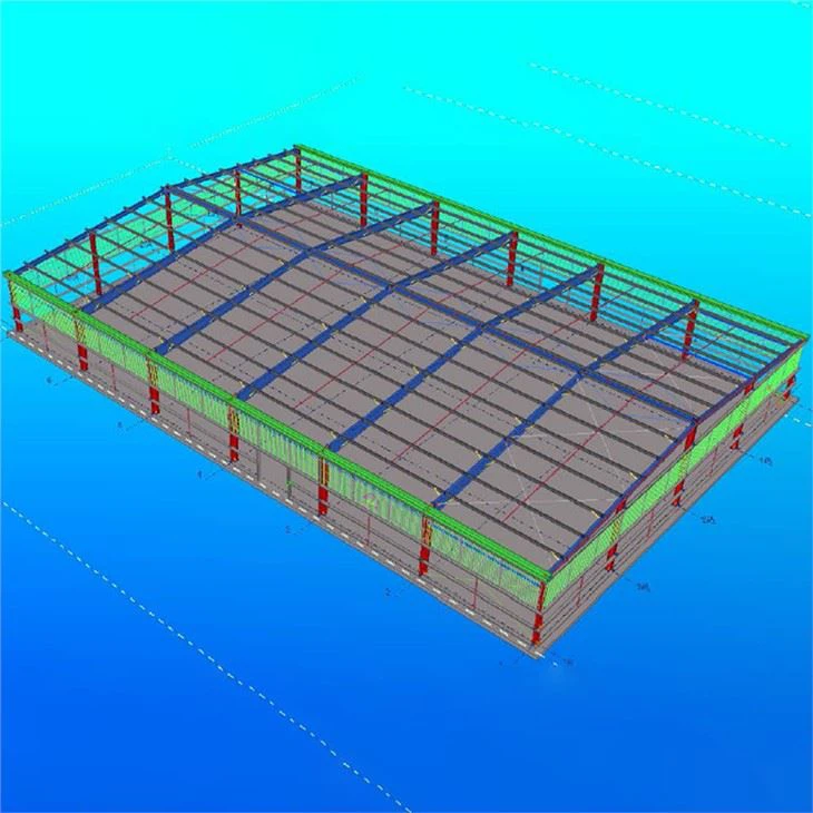 Large Span Prefabricated Steel Structure Warehouse-6