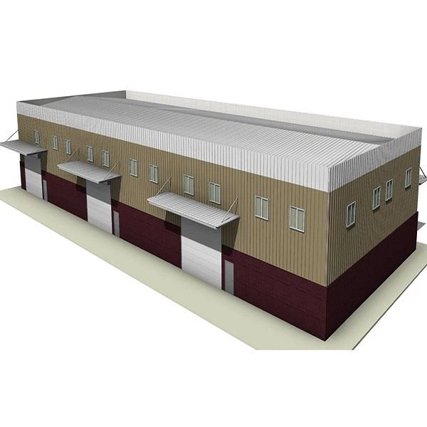 Multiple Slope Steel Structure Warehouse