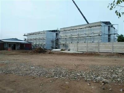 مشروع سكن حاوية CBC Flatpack لشركة PT Merdeka Copper Gold Tbk